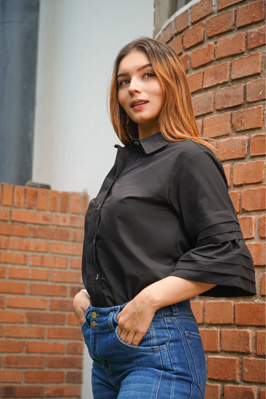 Blusa Elsa Negro